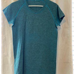 Swiftly Tech Short Sleeve Crew- Kayak Blue